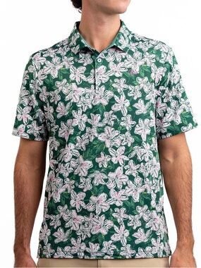 Good Good Golf Azalea Golf Polo Sunday Green Size Medium